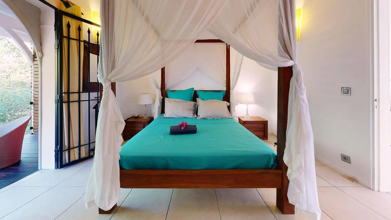 Villa Deluxe L'Hacienda Villa Vue Mer 180 Piscine Jacuzzi Proche Plage Marina Golf Pointe Des Chateaux Et Casino Jardin Clos Voyage Durable Сен-Франсуа 0*,  Гваделупа