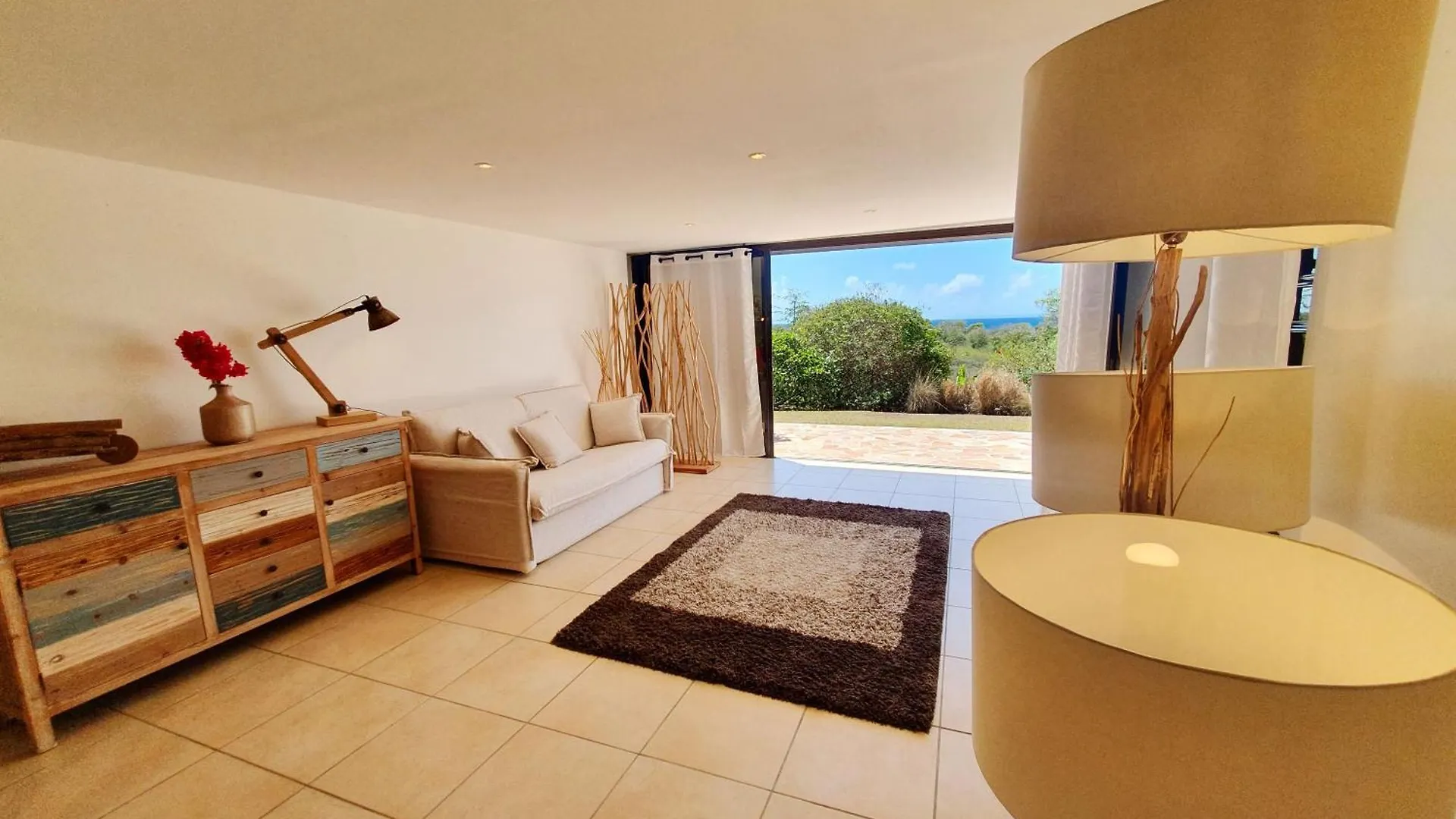 Villa Deluxe L'Hacienda Villa Vue Mer 180 Piscine Jacuzzi Proche Plage Marina Golf Pointe Des Chateaux Et Casino Jardin Clos Voyage Durable Saint-Francois  0*, Saint-Francois (Grande-Terre)