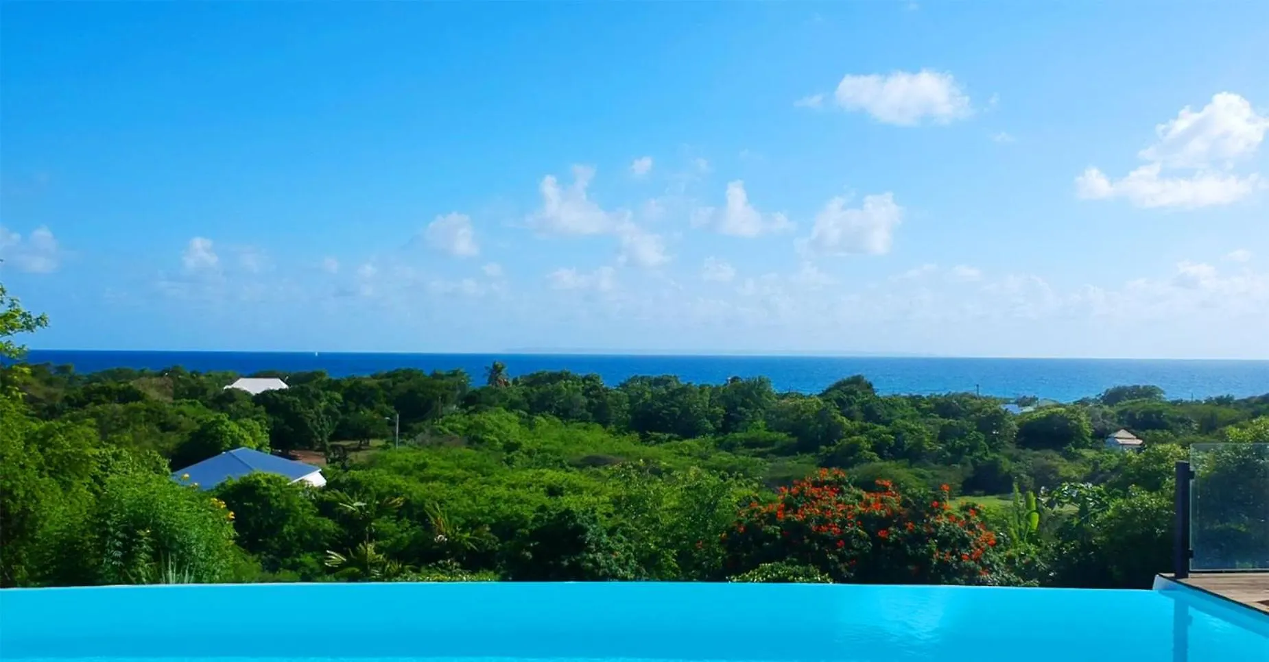 Villa Deluxe L'Hacienda Villa Vue Mer 180 Piscine Jacuzzi Proche Plage Marina Golf Pointe Des Chateaux Et Casino Jardin Clos Voyage Durable Saint-Francois  Guadeloupe